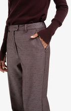Load image into Gallery viewer, YAYA - Shiny Woven Pants - Fudge Purple Dessin
