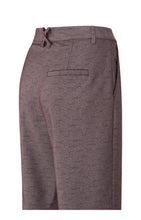Load image into Gallery viewer, YAYA - Shiny Woven Pants - Fudge Purple Dessin

