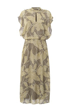 Load image into Gallery viewer, YAYA - High Neck Dress - Light Green Dessin
