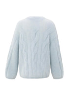 Load image into Gallery viewer, YAYA - Soft Cable Sweater - Secret Spaces Grey

