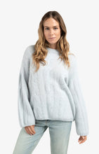 Load image into Gallery viewer, YAYA - Soft Cable Sweater - Secret Spaces Grey
