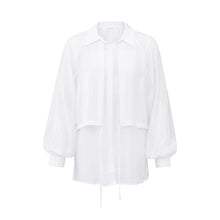 Load image into Gallery viewer, YAYA - Double Layer Blouse - Pure White
