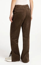 Load image into Gallery viewer, YAYA - Suedine Wide Leg Trouser - Slate Black Brown
