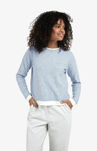 Load image into Gallery viewer, YAYA - Double Layer Sweater - Secret Spaces Grey Melange
