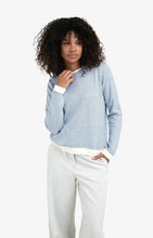 Load image into Gallery viewer, YAYA - Double Layer Sweater - Secret Spaces Grey Melange
