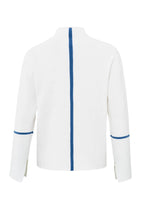 Load image into Gallery viewer, YAYA - High Neck Stripe Sweater - Pure White
