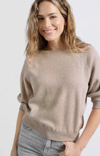 Load image into Gallery viewer, YAYA - Raglan Sleeve Sweater - Dusty Pink Melange
