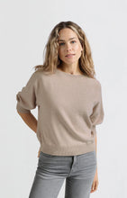 Load image into Gallery viewer, YAYA - Raglan Sleeve Sweater - Dusty Pink Melange
