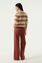 Load image into Gallery viewer, Garcia - Short Sleeve Stripe Jumper - Whitecap
