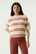 Load image into Gallery viewer, Garcia - Short Sleeve Stripe Jumper - Whitecap
