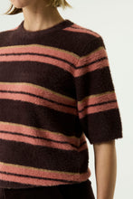 Load image into Gallery viewer, Garcia - Short Sleeve Stripe Jumper - Hazel Bloom
