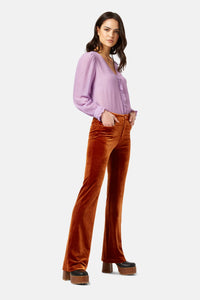 Traffic People Goodbye Flare Trousers ~ Brown