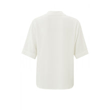Load image into Gallery viewer, YAYA - V Neck 3/4 Sleeve Top - Star White
