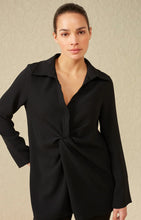 Load image into Gallery viewer, YAYA - Knot Detail Top - Black
