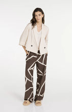 Load image into Gallery viewer, YAYA - Woven Print Pants -  Chocolate Martini Brown Dessin
