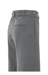 YAYA - Woven Trousers - Anthracite Melange