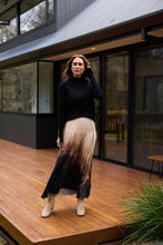 Load image into Gallery viewer, Brave &amp; True - Alias Pleated Skirt - Calligraphy
