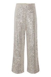 Ichi Fauci Trousers ~ Frosted Almond