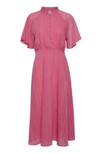 ICHI - Nanna Dress - Shocking Pink