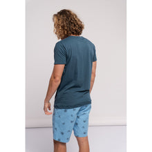 Load image into Gallery viewer, SMF Mens Print Shorts Blue
