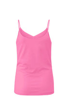 Load image into Gallery viewer, Yaya Jersey V Neck Cami Top ~ Cosmos Pink
