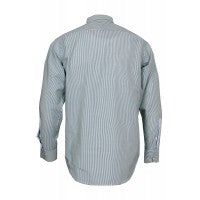 Load image into Gallery viewer, SMF Mens Green Pin Stripe Shirt
