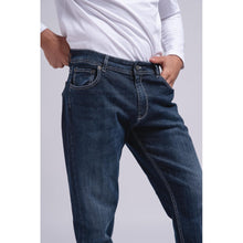 Load image into Gallery viewer, SMF Mens Dark Blue Jeans
