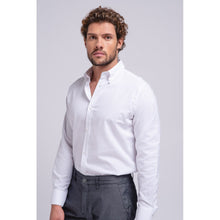 Load image into Gallery viewer, SMF Mens LS White Shirt
