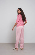 Load image into Gallery viewer, Yaya V Neck Mid Sleeve Sweater ~ Cosmos Pink Melange
