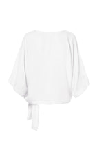 Load image into Gallery viewer, YAYA - Knot Front Top - Pure White
