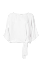 Load image into Gallery viewer, YAYA - Knot Front Top - Pure White
